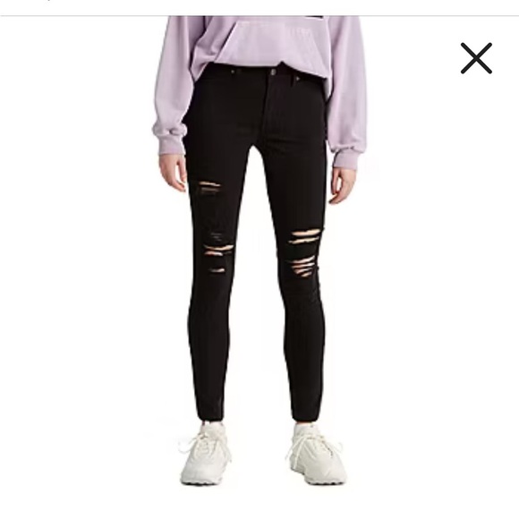 Levi's Denim - Levi's Black Skinny Jeans for Women